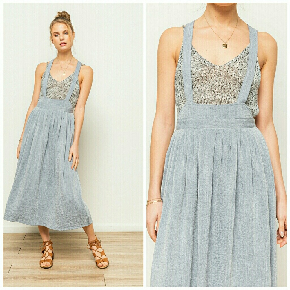 🆕Overall Midi Skirt